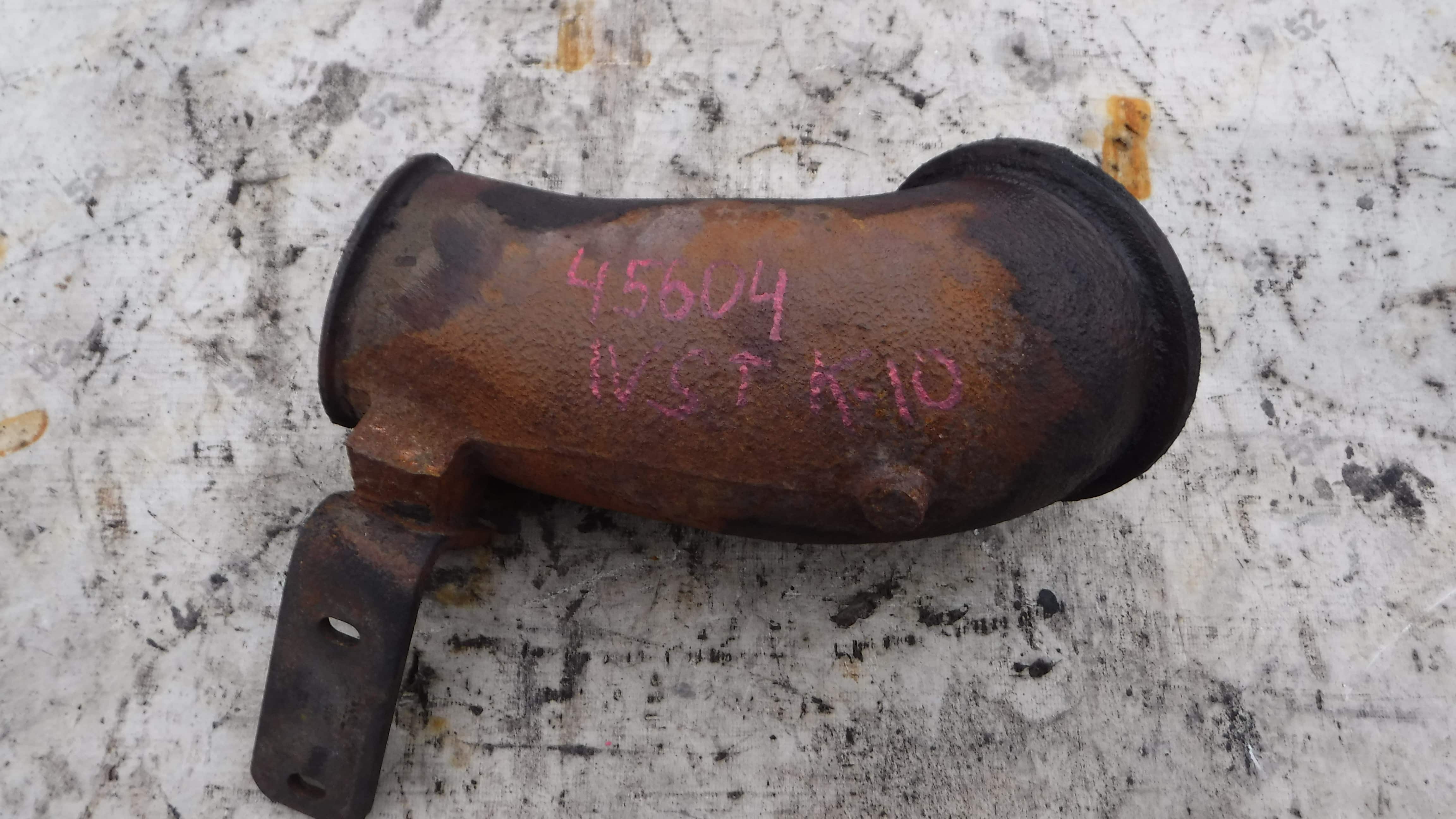 Угол турбины Труба коллектора Труба соединительная Колено выхлопное Ивеко стрейлс Iveco strails Cursor 10 2002 41210818